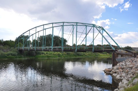 Crossing This 100-Year-Old Bridge In Wyoming Is Like Walking Through History