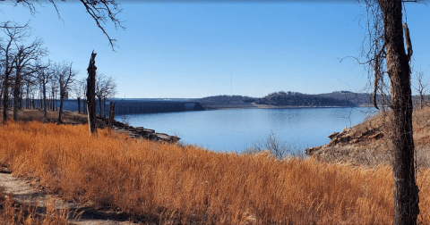 Enjoy A Secluded Stroll On A Little-Known Path Along This Iconic Oklahoma River