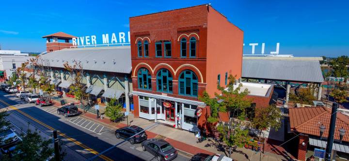 food hall in Little Rock