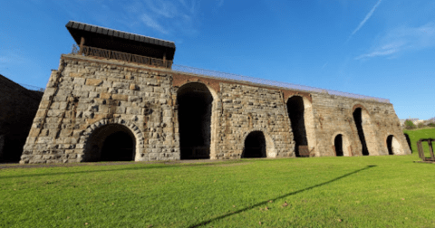 The Incredible Iron Furnaces In Pennsylvania That Have Been Left In Ruins