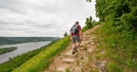 I Trekked Up Wildflower-Lined Switchbacks In Perrot State Park For The Best River Views In Wisconsin