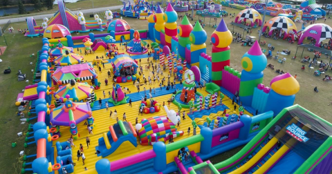 The World’s Largest Bounce House Is Heading To New Mexico This Spring