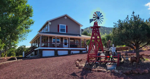 This 10-Acre Ranch In Arizona Home To Horses, Donkeys, And Goats Is Perfect For A Rustic Retreat