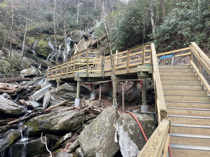 trail reopening in North Carolina