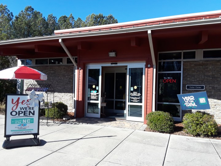 impressive rest stop in North Carolina