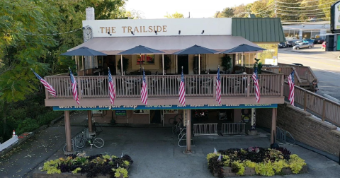 It's An Epic Adventure Hiking To A Trailside Pub In Pennsylvania