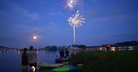 This Nighttime River Float Under The Moonlight Belongs On Your Pennsylvania Bucket List