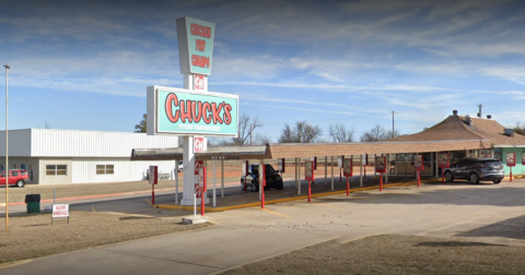 The Decadent Chicken Fried Steak Sandwich At Chuck's In Oklahoma Is The Stuff That Dreams Are Made Of