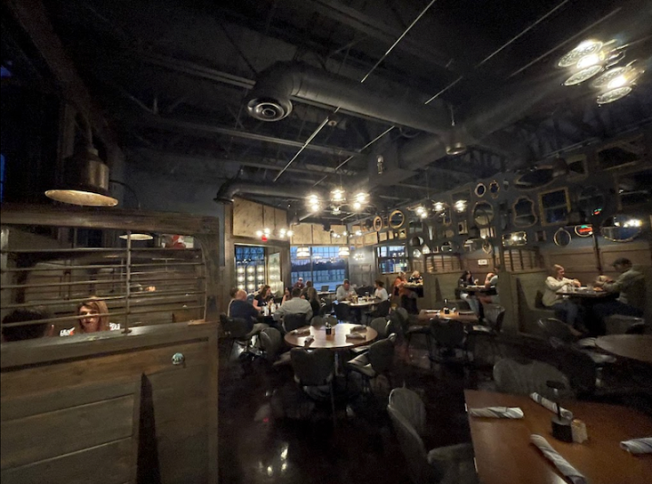 interior of Southern Grocery in Northern Alabama, one of Sheffield's newest restaurants