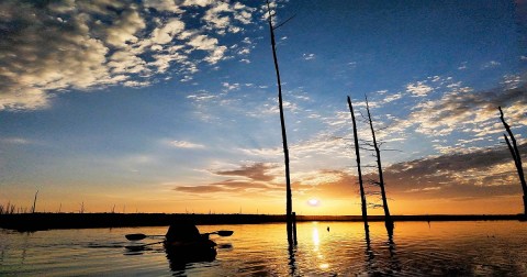 This Nighttime Kayak Float Under The Enchanting Moonlight Belongs On Your Arkansas Bucket List