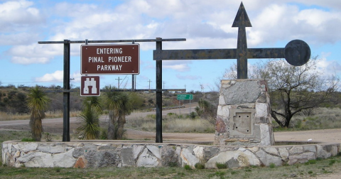 Get Off The Freeway And Onto This Scenic Back Road Between Phoenix And Tucson, Arizona