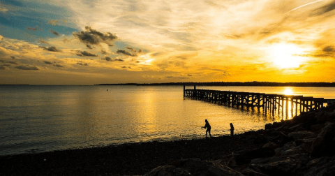 The Breathtaking Scenic Drive Through Connecticut That Runs Along The Long Island Sound