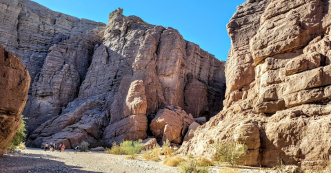 It's An Epic Backcountry Adventure Touring The Painted Canyon In Southern California