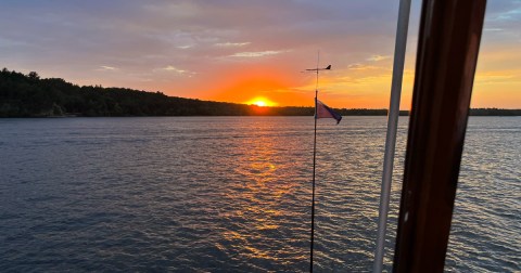 This Evening River Float Into the Wisconsin Dells Sunset Belongs On Your Wisconsin Bucket List