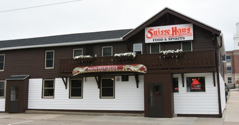 A Seriously Slanted Floor Led Me To The Best Wisconsin Grilled Cheese At The Suisse Haus